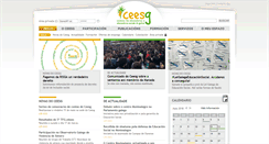 Desktop Screenshot of ceesg.org